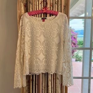 Vince Camuto Lace Top